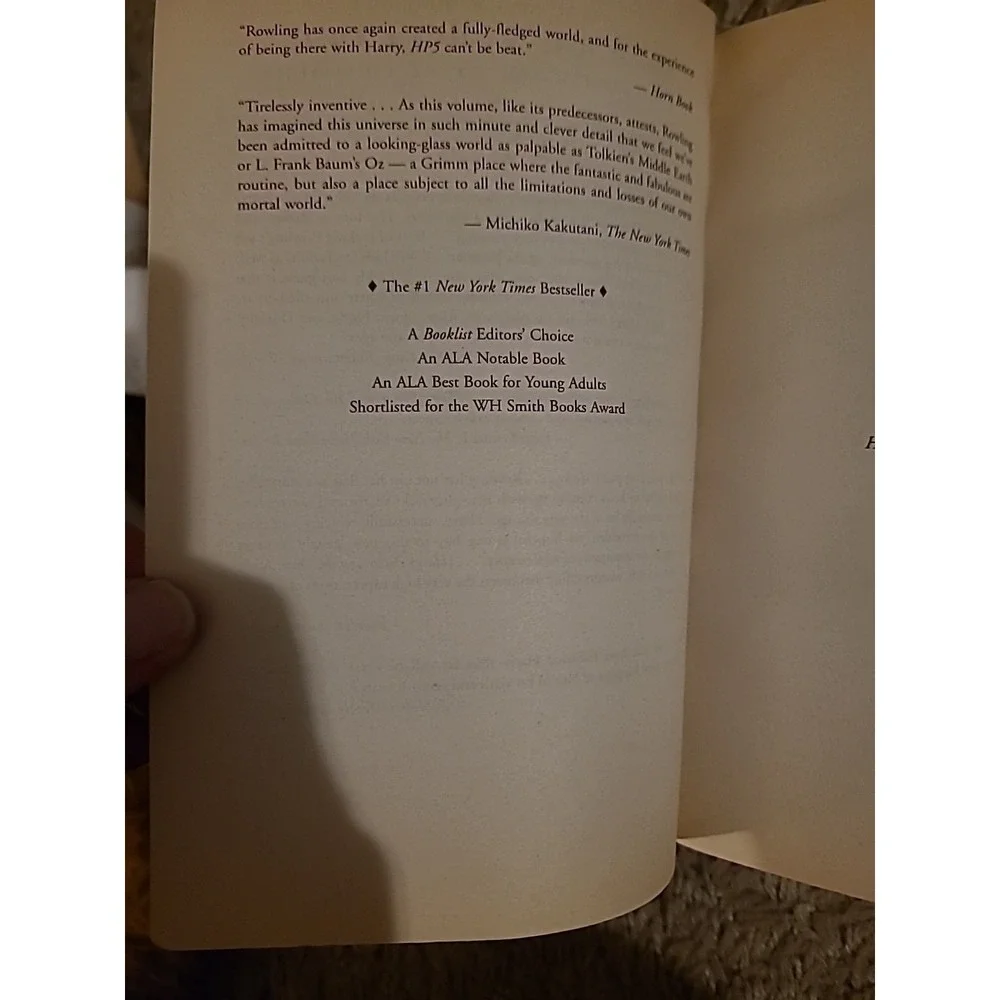Harry Potter And The Order Of The Phoenix - Paperback